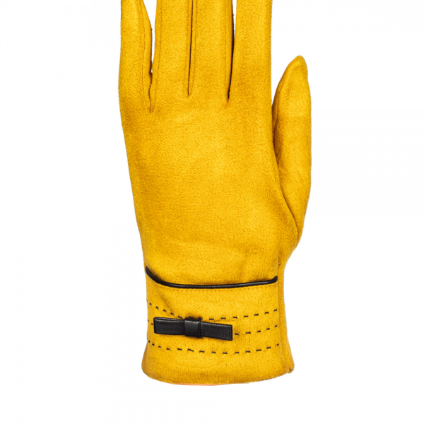 Γυναικεία γάντια Picty κίτρινο, 2 - Kalapod.gr